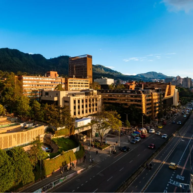 Toma aérea  Pontificia Universidad Javeriana